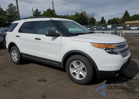 2013 Ford Explorer from USA, damaged, VIN 1FM5K7B81DGC59035